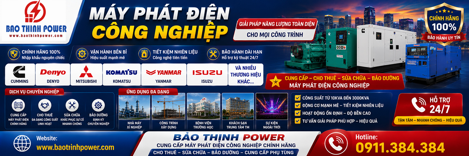 Máy phát điện công nghiệp